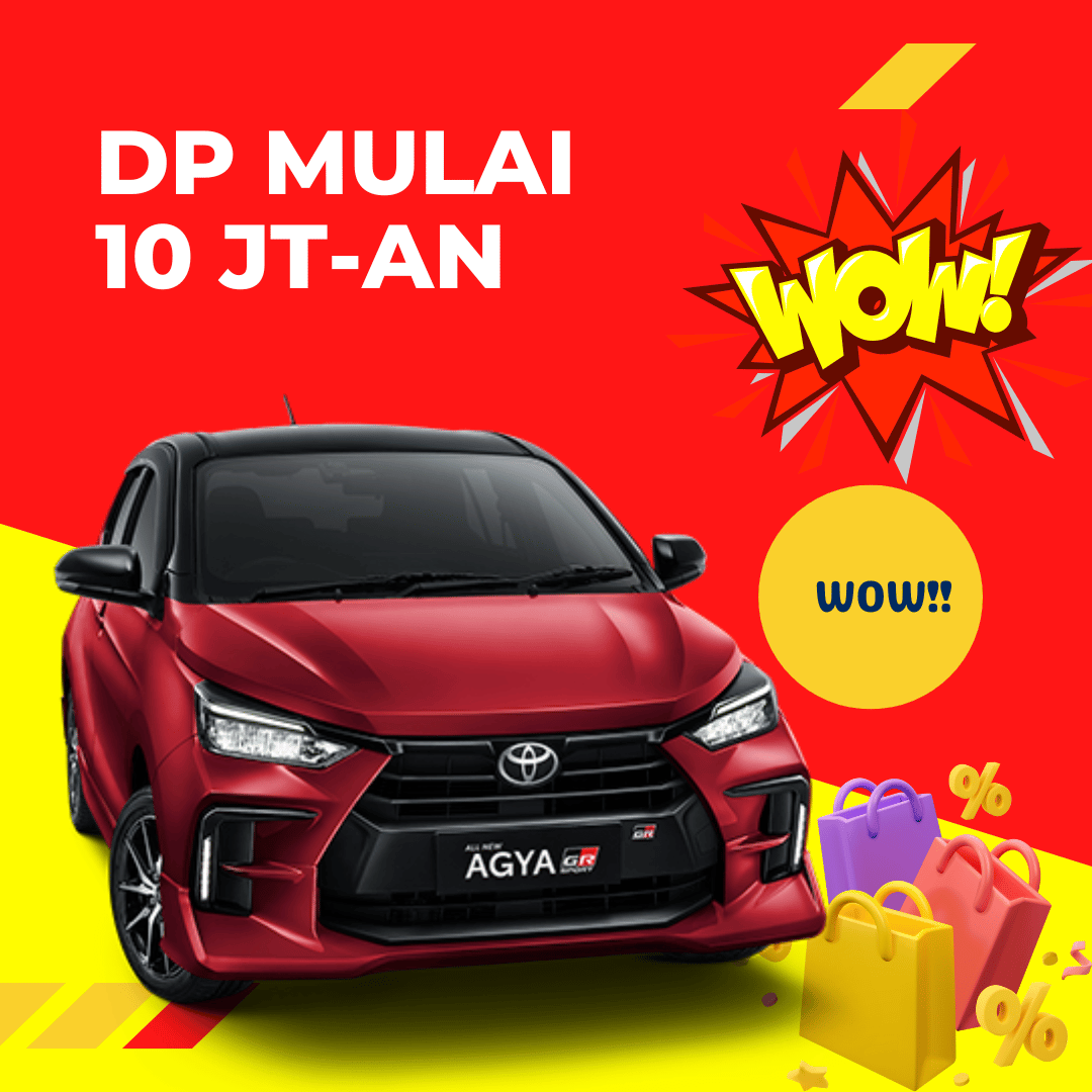 Promo Kredit Toyota Bekasi - Harga Agya - Kredit Toyota Agya DP 10 Jutaan