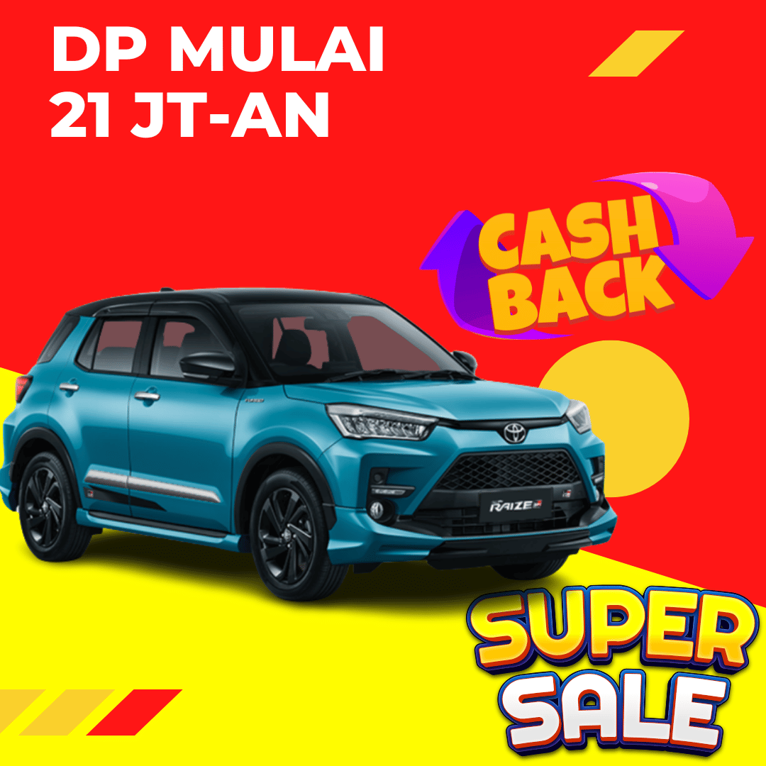 Promo Toyota Raize - Harga Raize - Kredit Toyota Raize DP 21 Jutaan