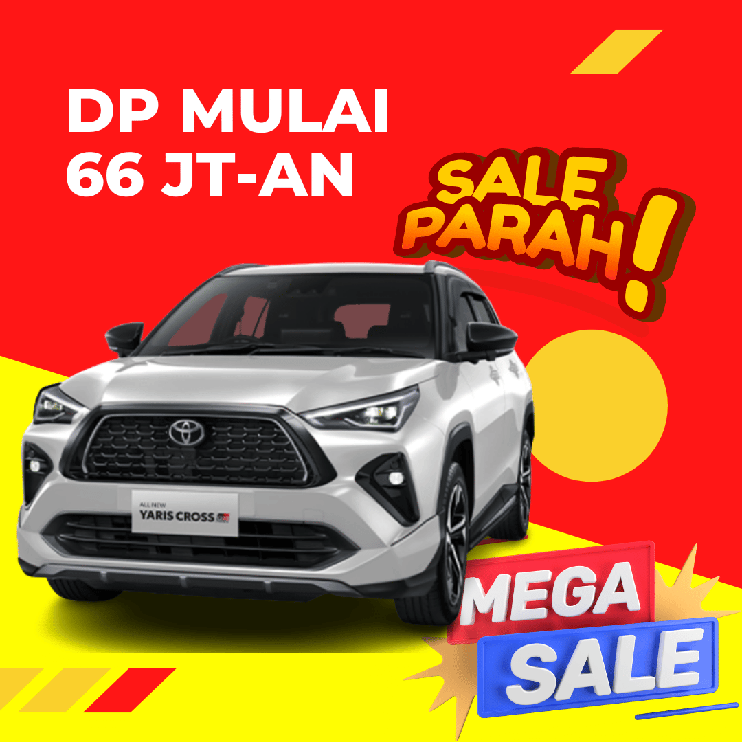 Promo Toyota Bekasi : Harga Yaris - Kredit Toyota Yaris Cross DP 66 Jutaan
